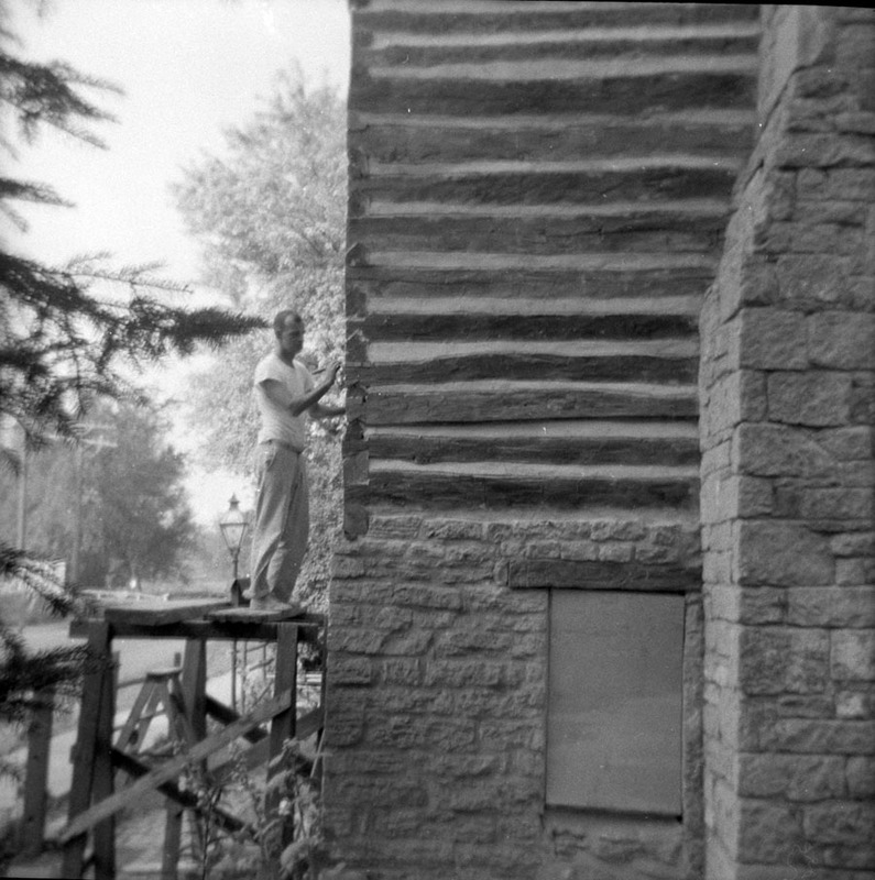 Polperro - during restoration