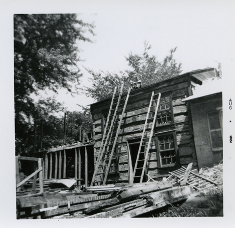 Tamblyn's Row - during restoration