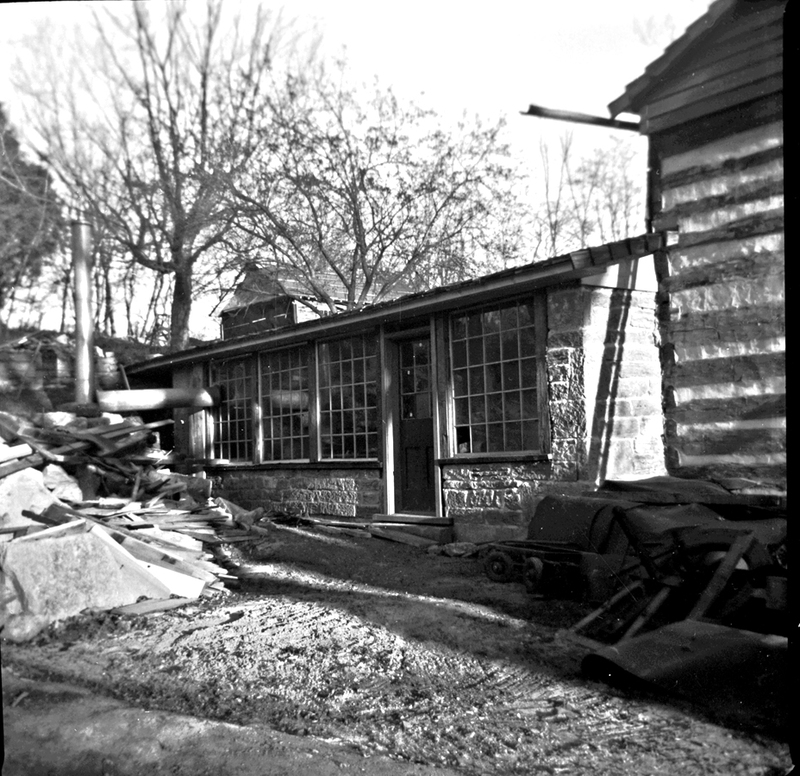 Tamblyn's Row - during restoration