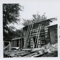 Tamblyn's Row - during restoration