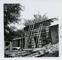 Tamblyn's Row - during restoration