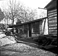 Tamblyn's Row - during restoration